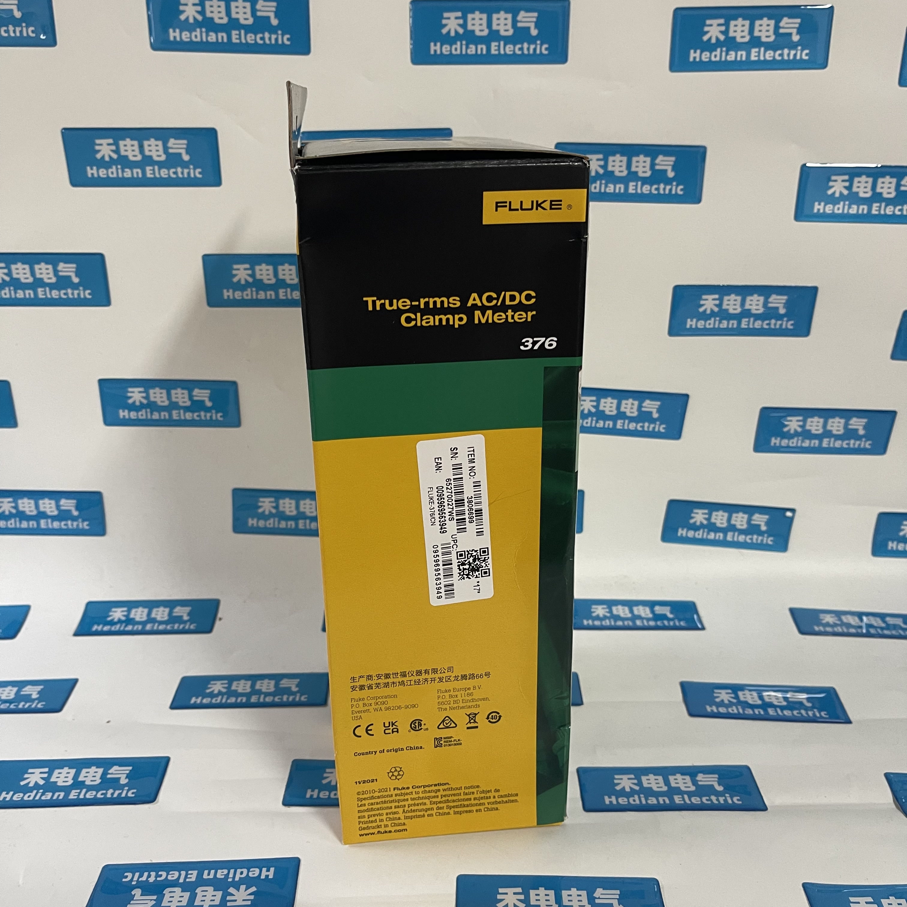 Fluke True-rms AC/DC Clamp Meter 376