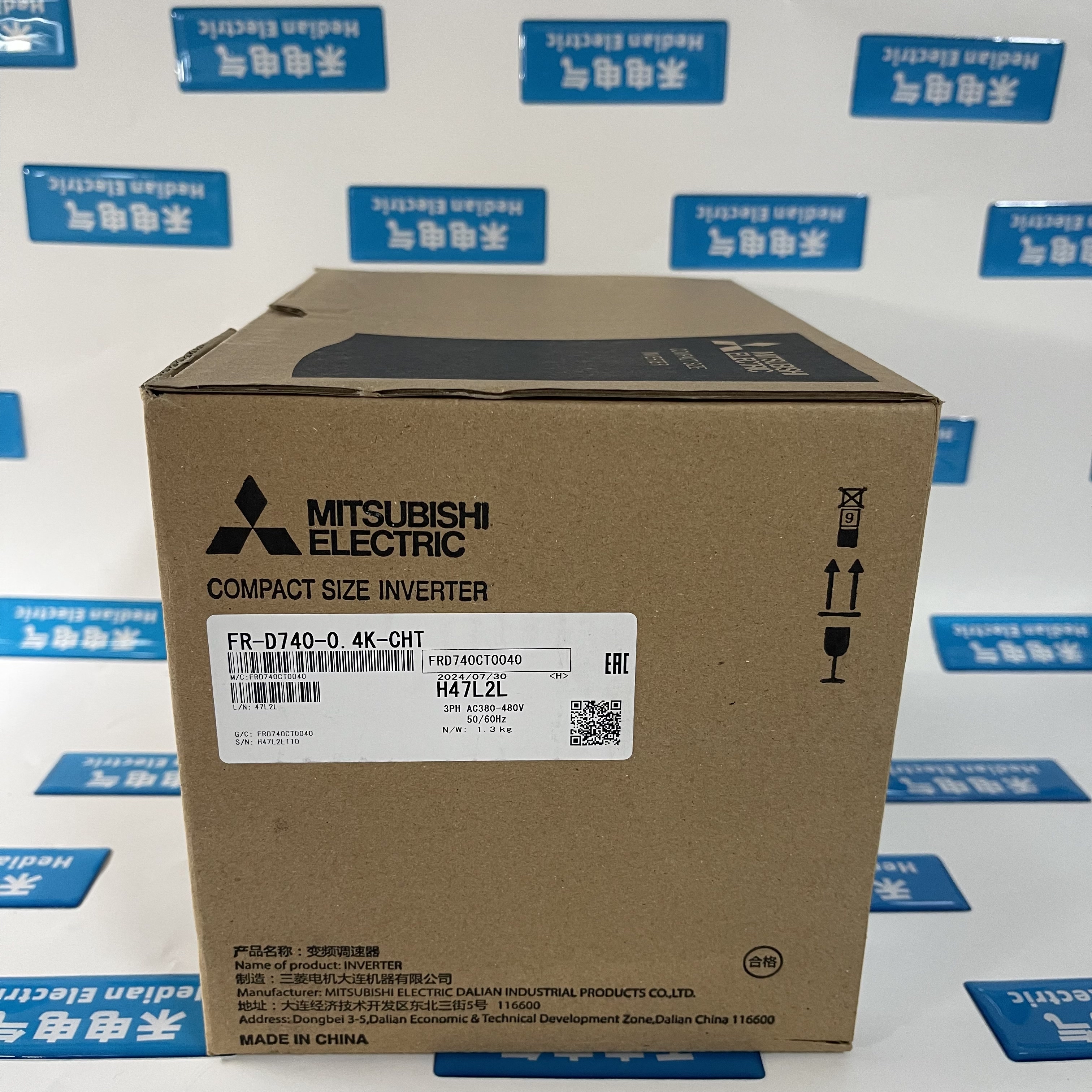 Mitsubishi Compact Frequency Inverter FR-D740-0.4K-CHT