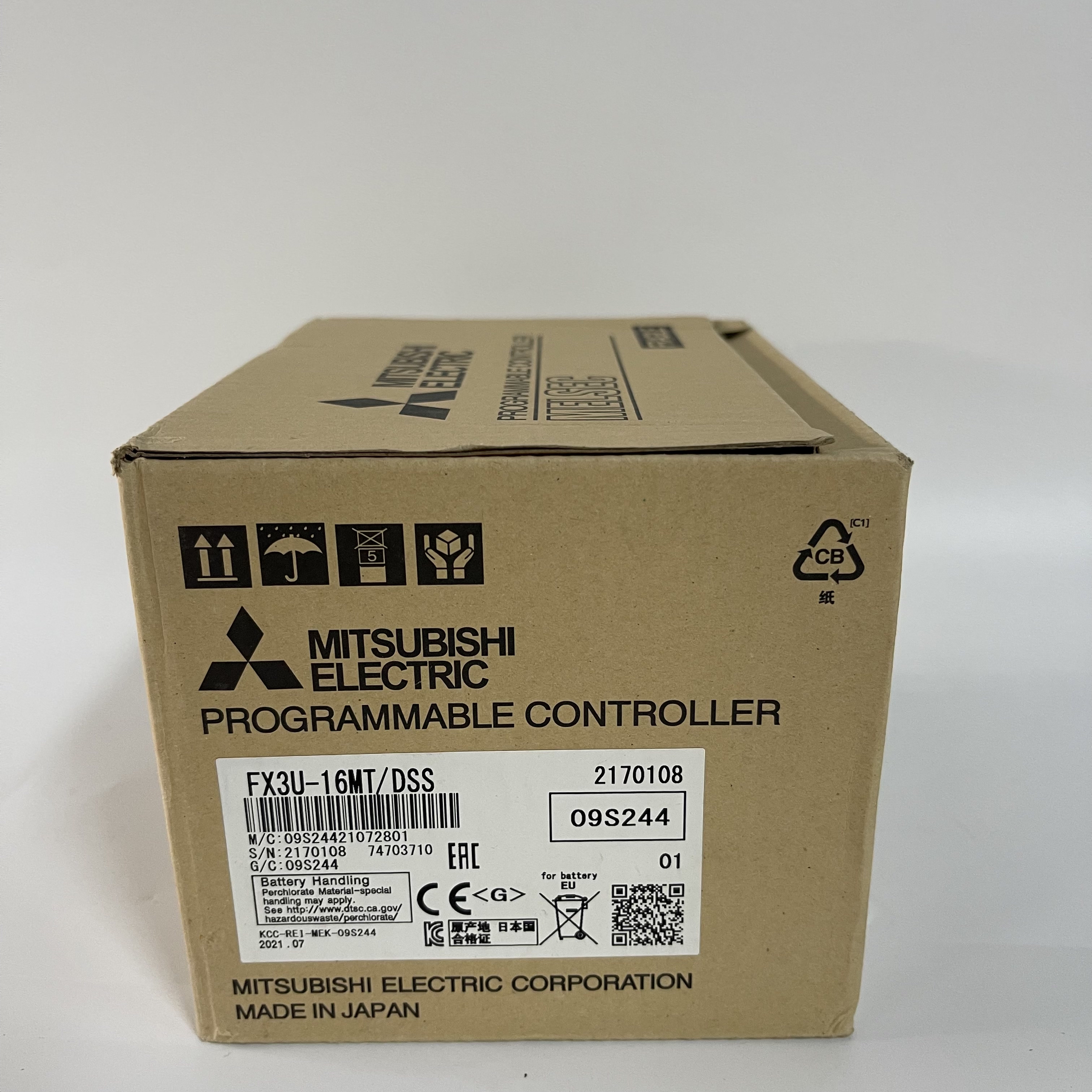Mitsubishi PLC Controller FX3U-16MT/DSS