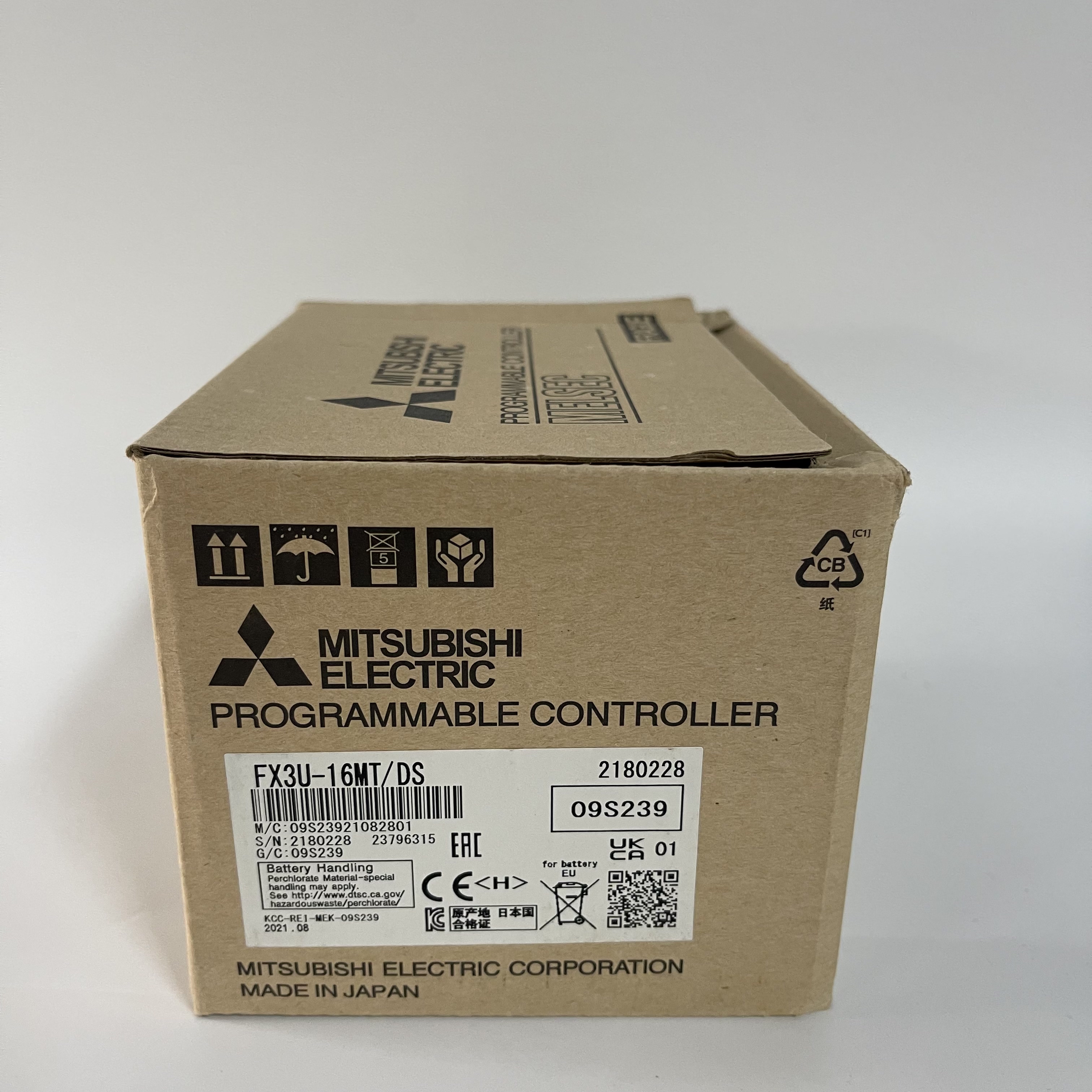 Mitsubishi PLC Controller FX3U-16MT/DS