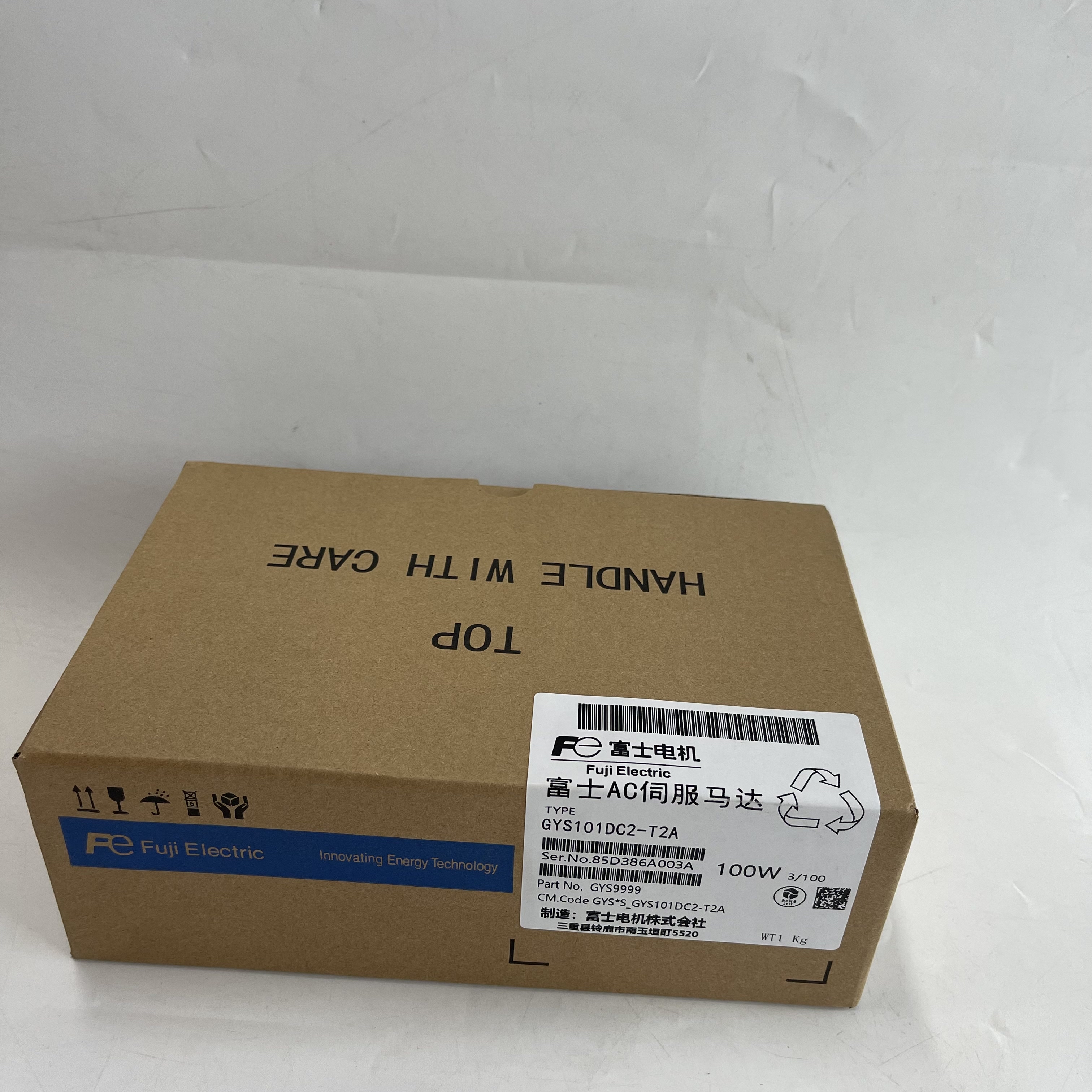 Fuji AC Servo Motor GYS101DC2-T2A