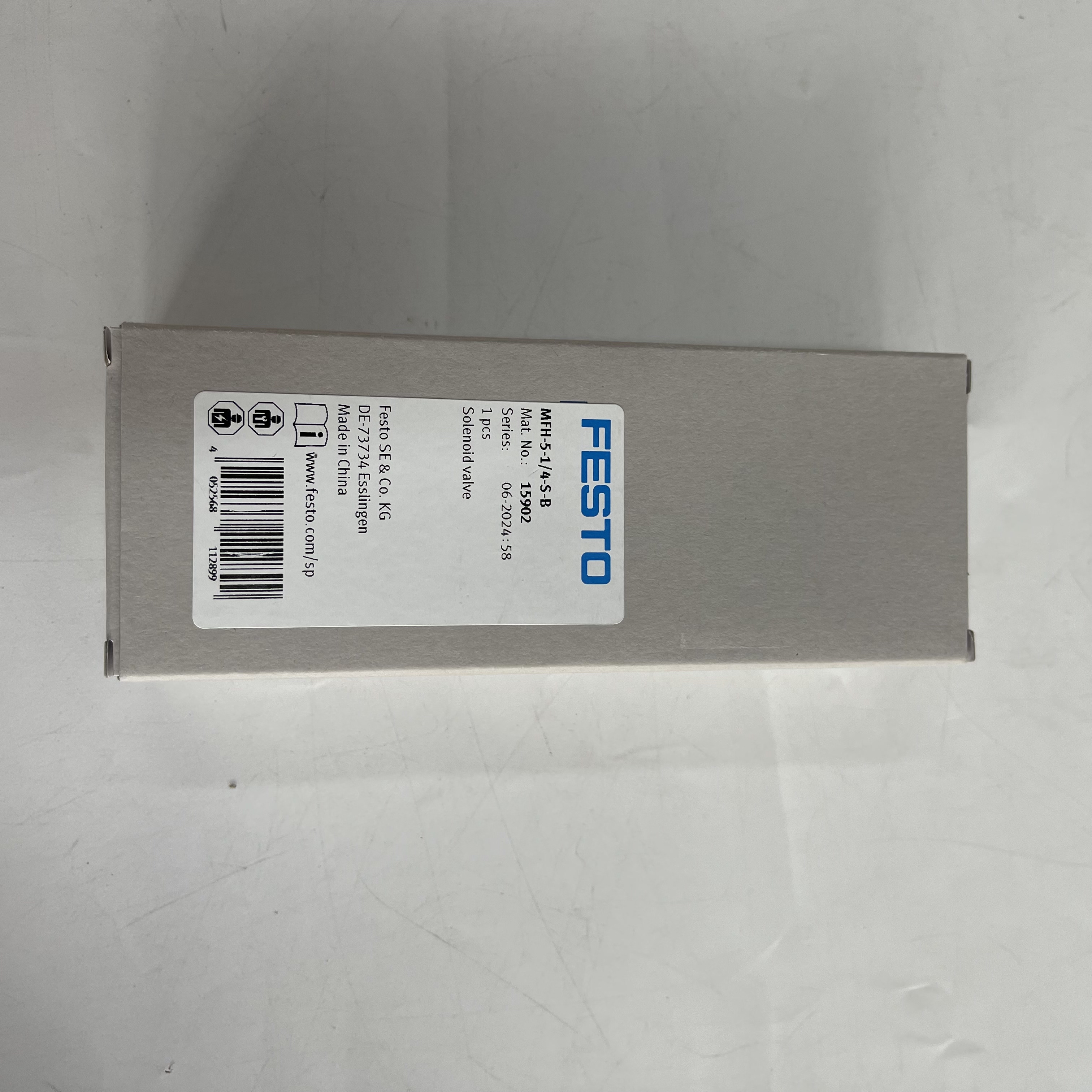 Festo Solenoid Valve MFH-5-1/4-S-B