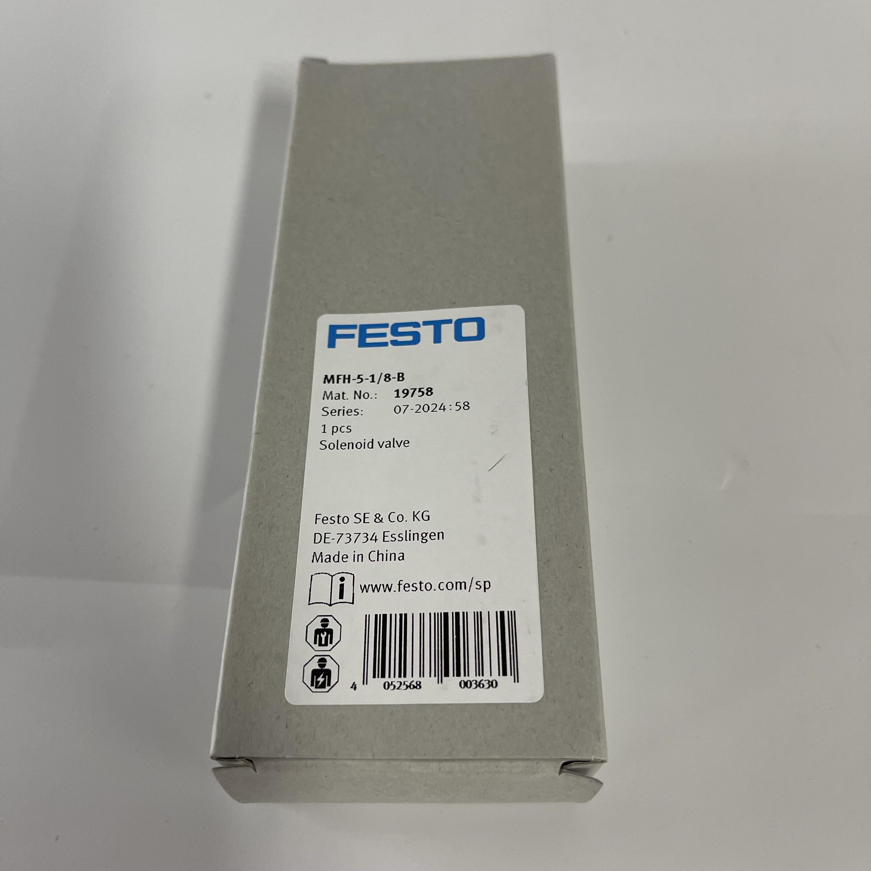 Festo Solenoid Valve MFH-5-1/8-B