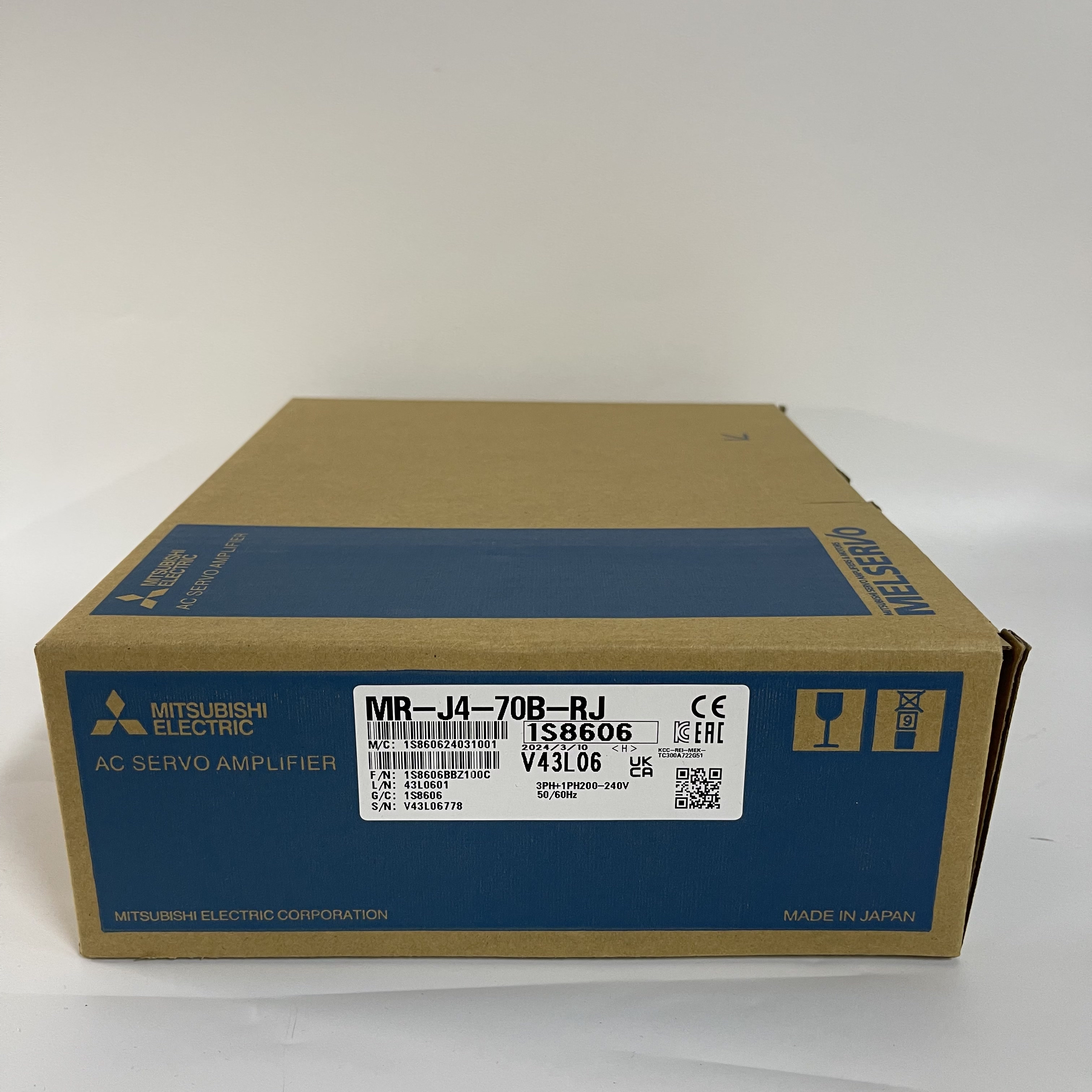 Mitsubishi AC Servo Amplifier MR-J4-70B-RJ