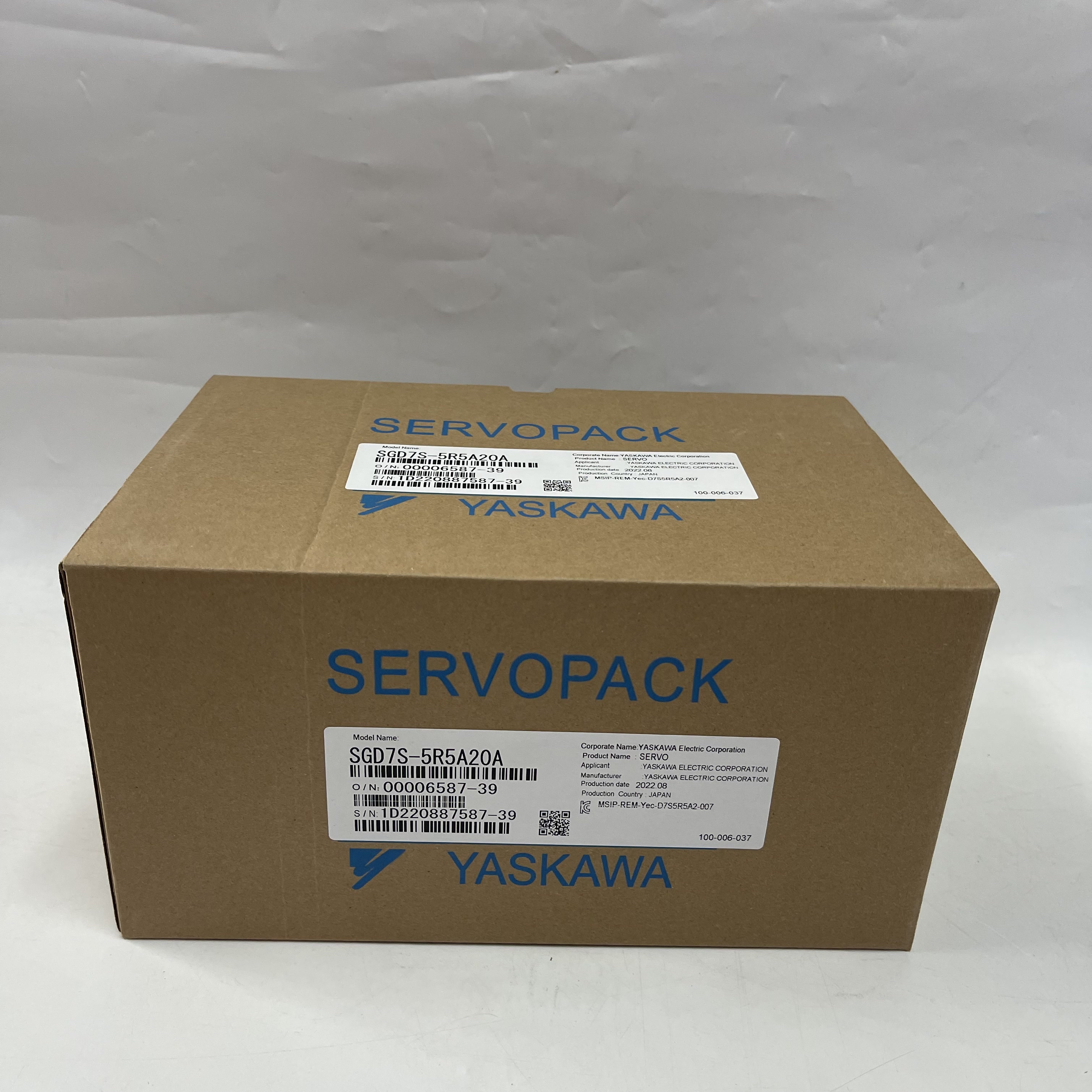 Yaskawa Servo Drive SGD7S-5R5A20A