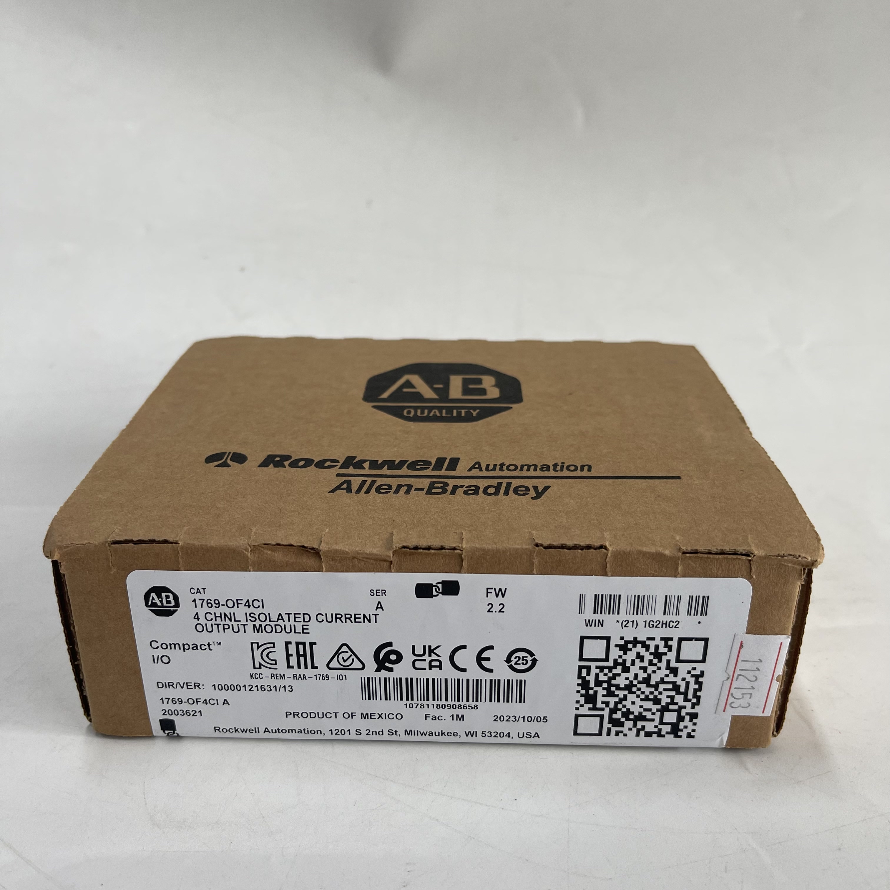 Allen-Bradley Compact Output Module 1769-OF4CI