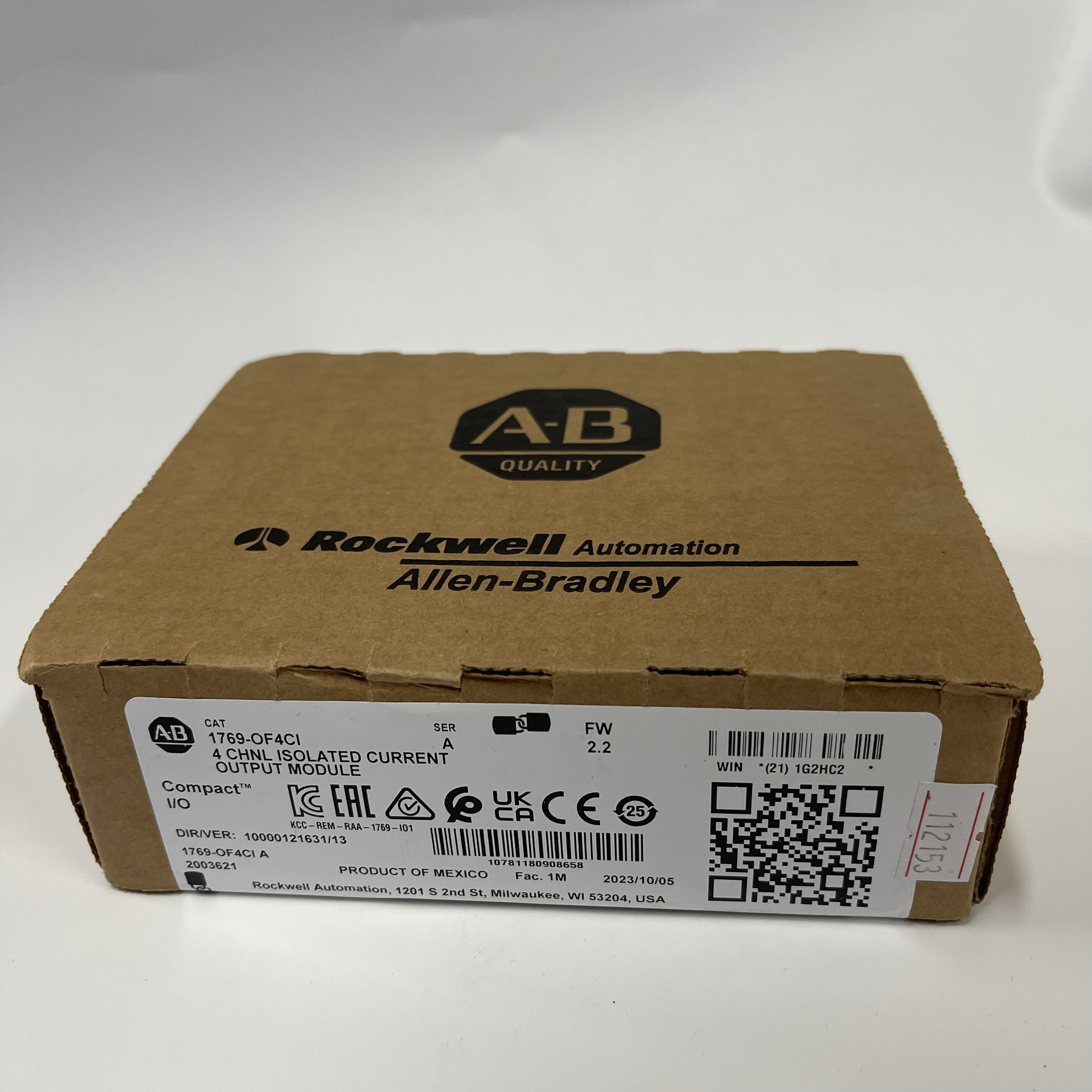 Allen-Bradley Compact Output Module 1769-OF4CI
