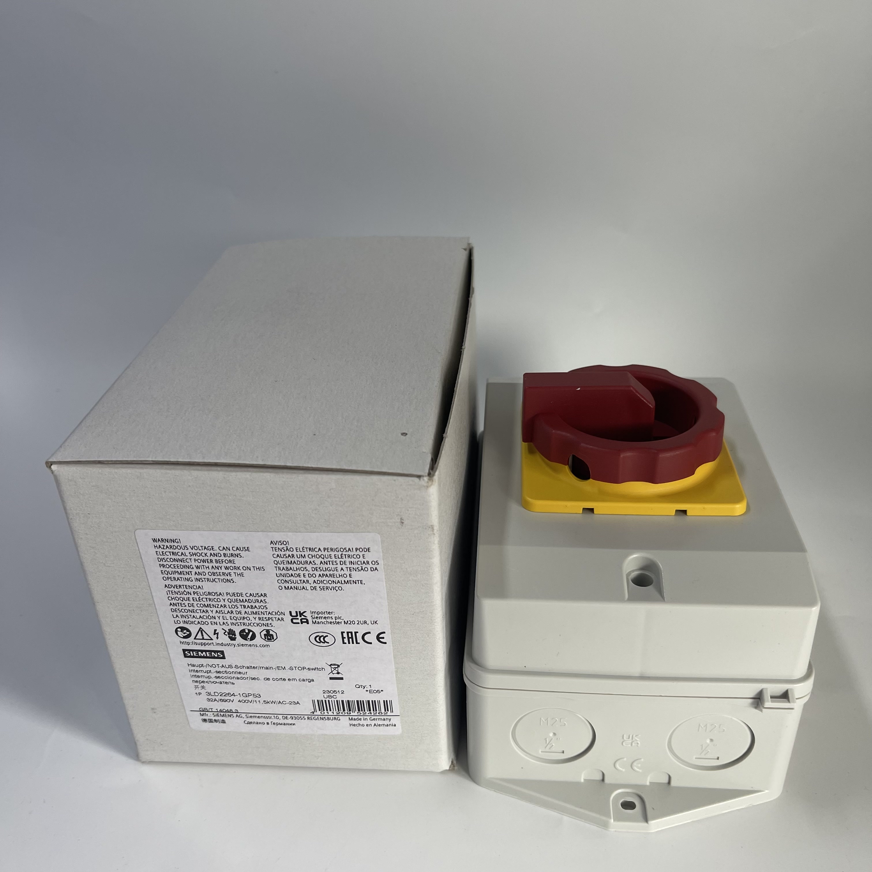 SIEMENS Isolating Switch Disconnector 3LD2264-1GP53