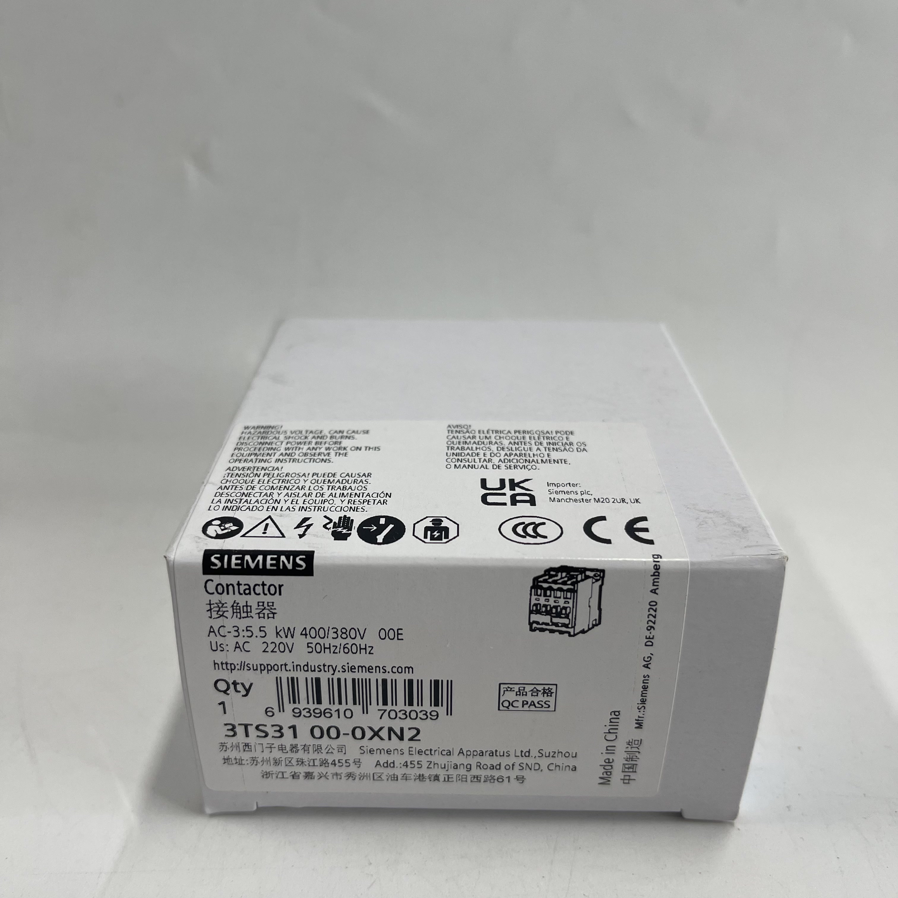 SIEMENS Contactor 3TS3100-0XN2