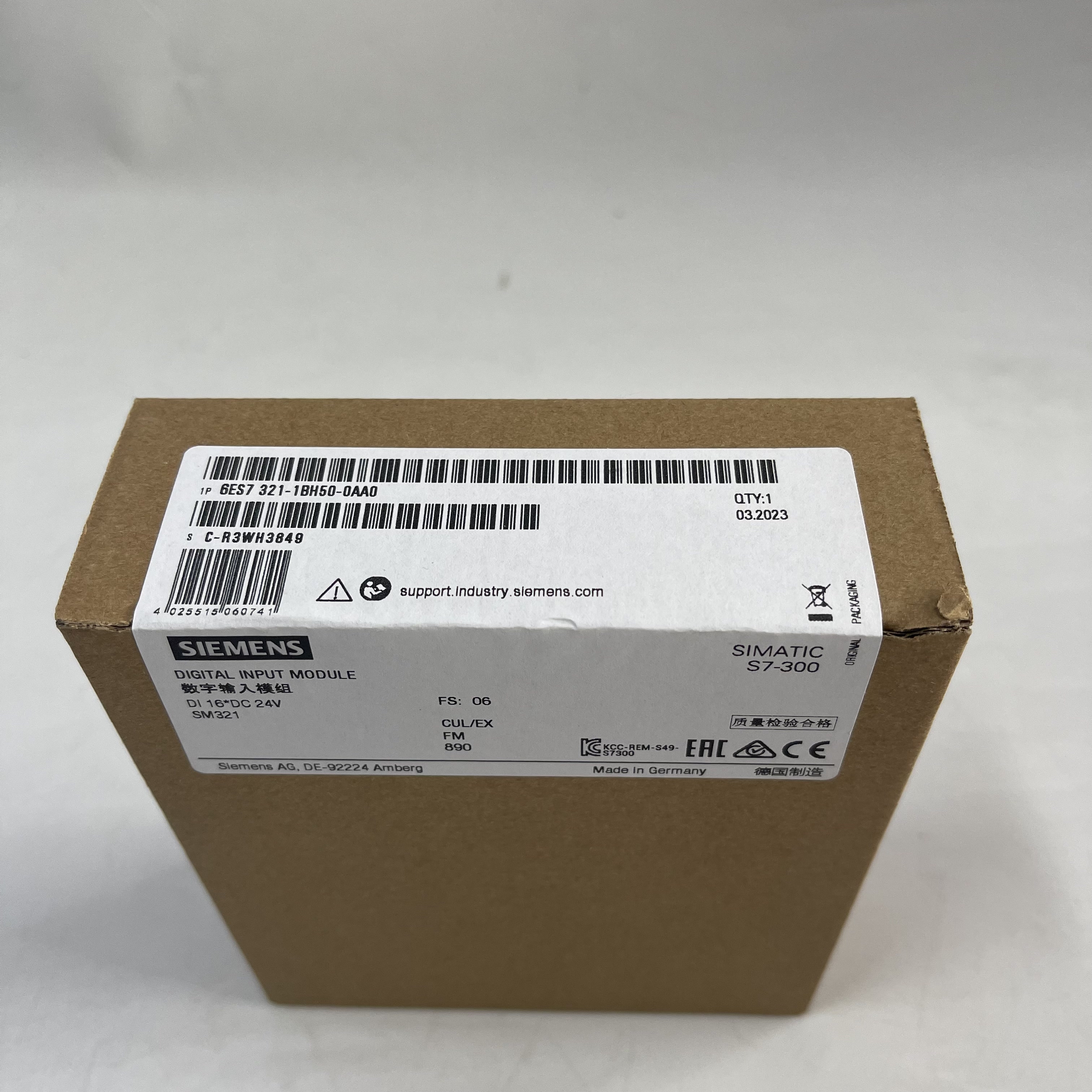 SIEMENS Digital Input Module (S7-300) 6ES7321-1BH50-0AA0