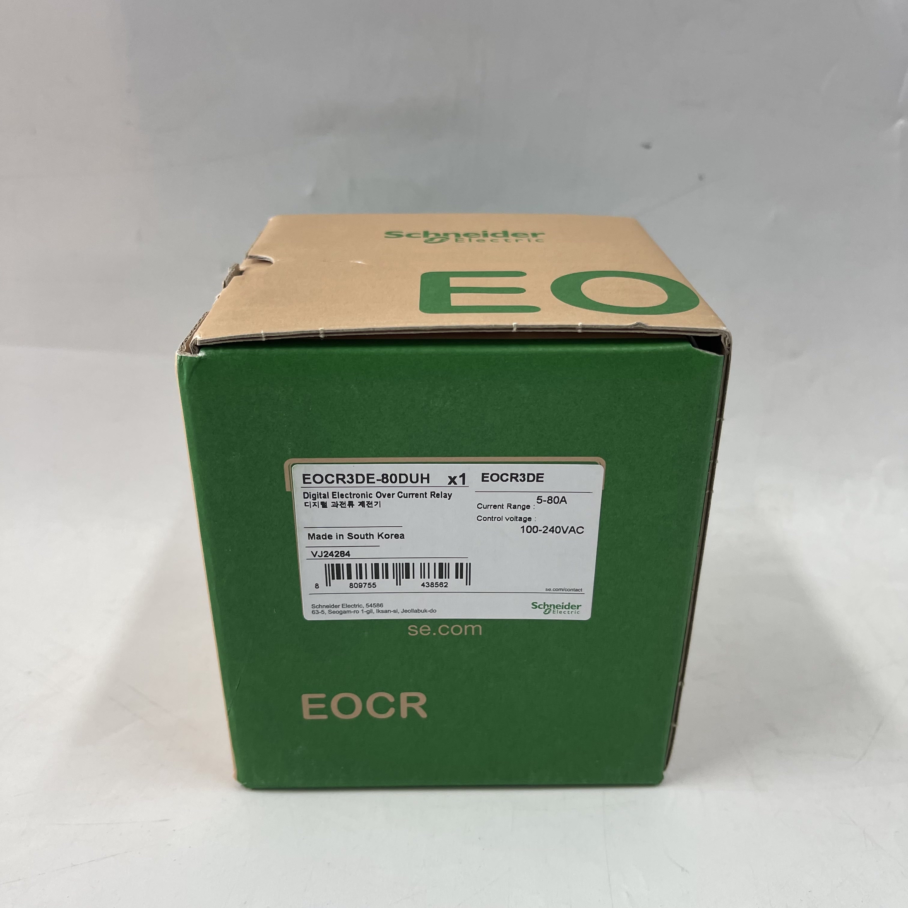 Schneider Digital Electronic Overcurrent Relay EOCR3DE-80DUH
