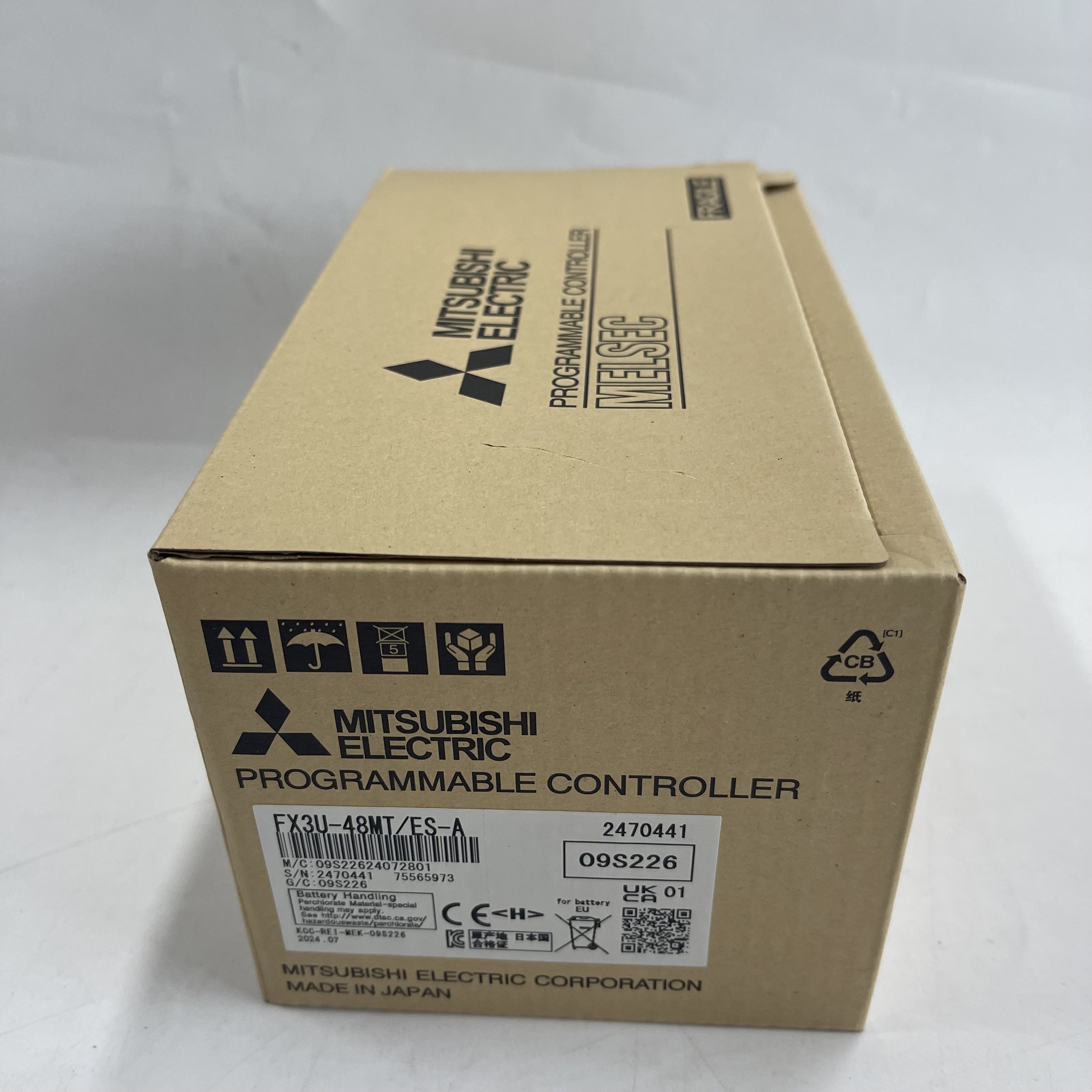 MITSUBISHI Programmable Controller FX3U Series FX3U-48MT/ES-A