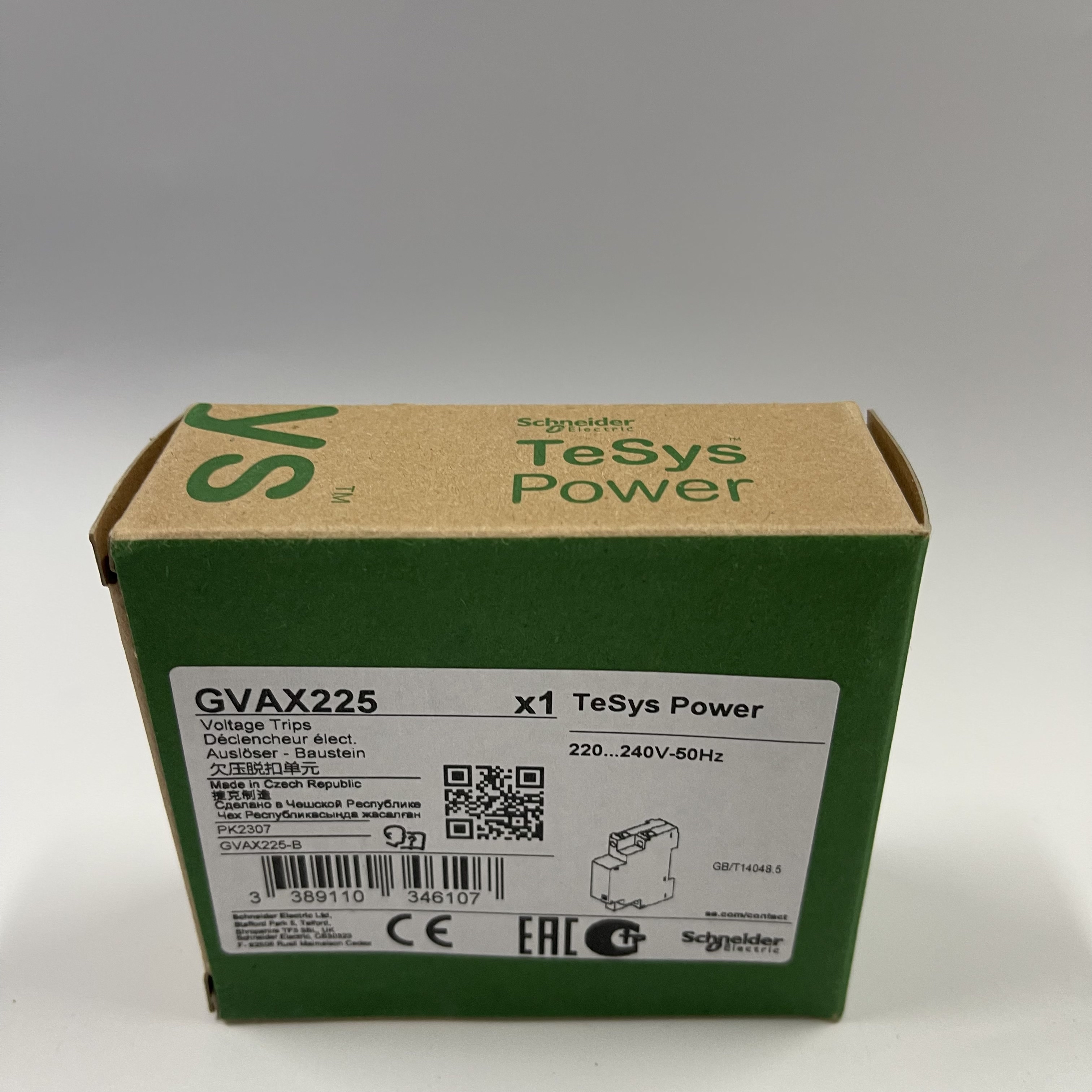 Schneider Voltage Trip Unit GVAX225