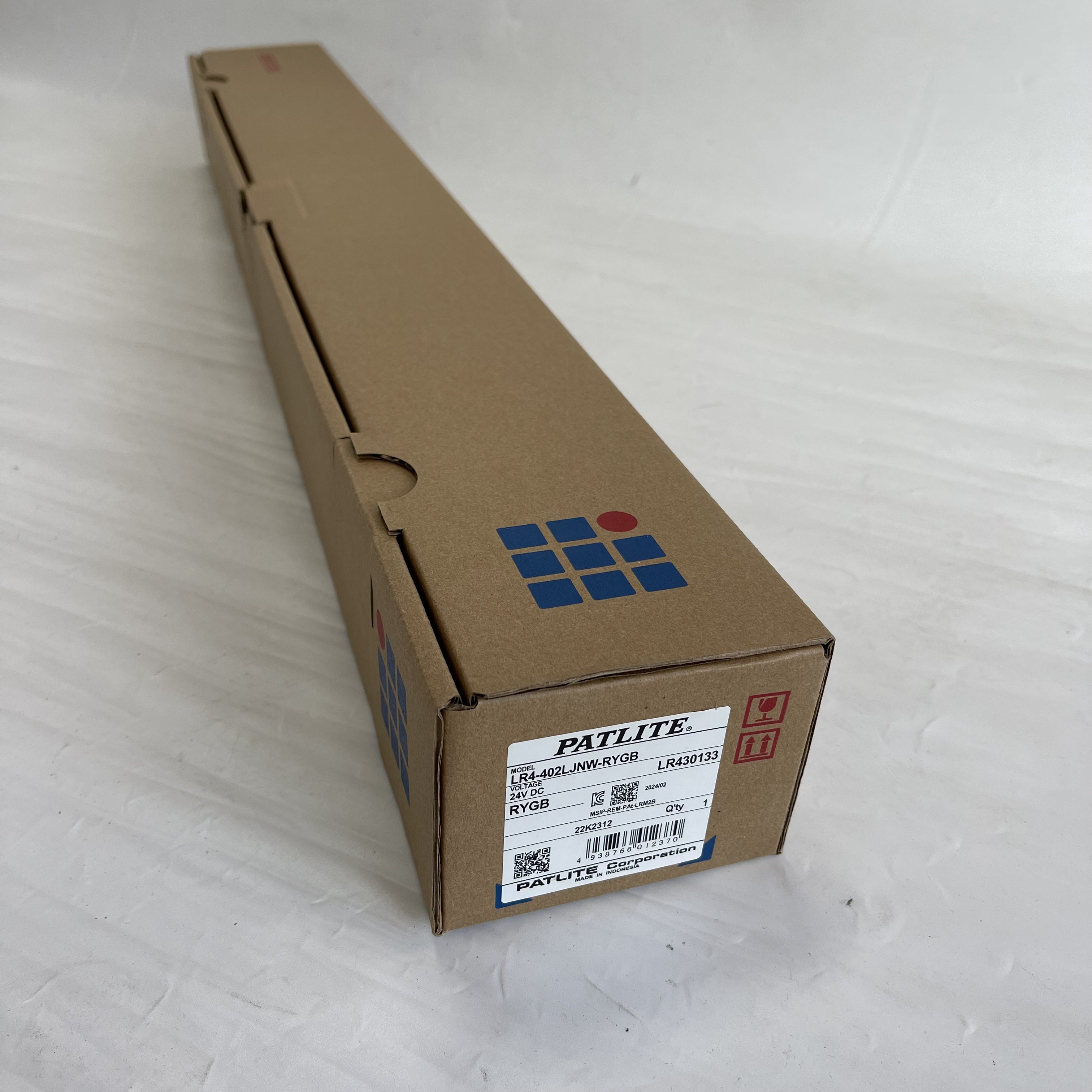 PATLITE Multi-Color Signal Tower Light LR4-402LJNW-RYGB