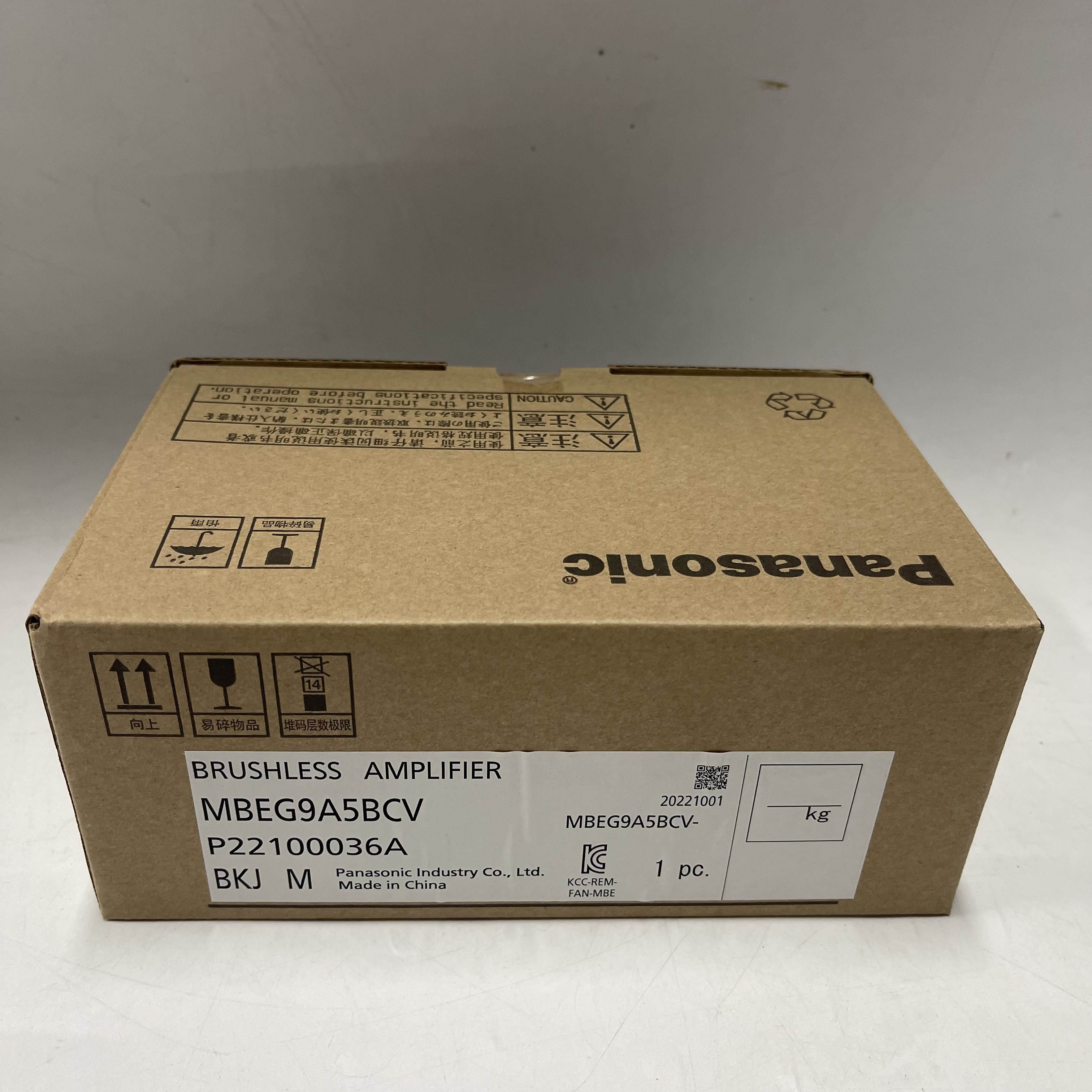 Panasonic Brushless Amplifier MBEG9A5BCV