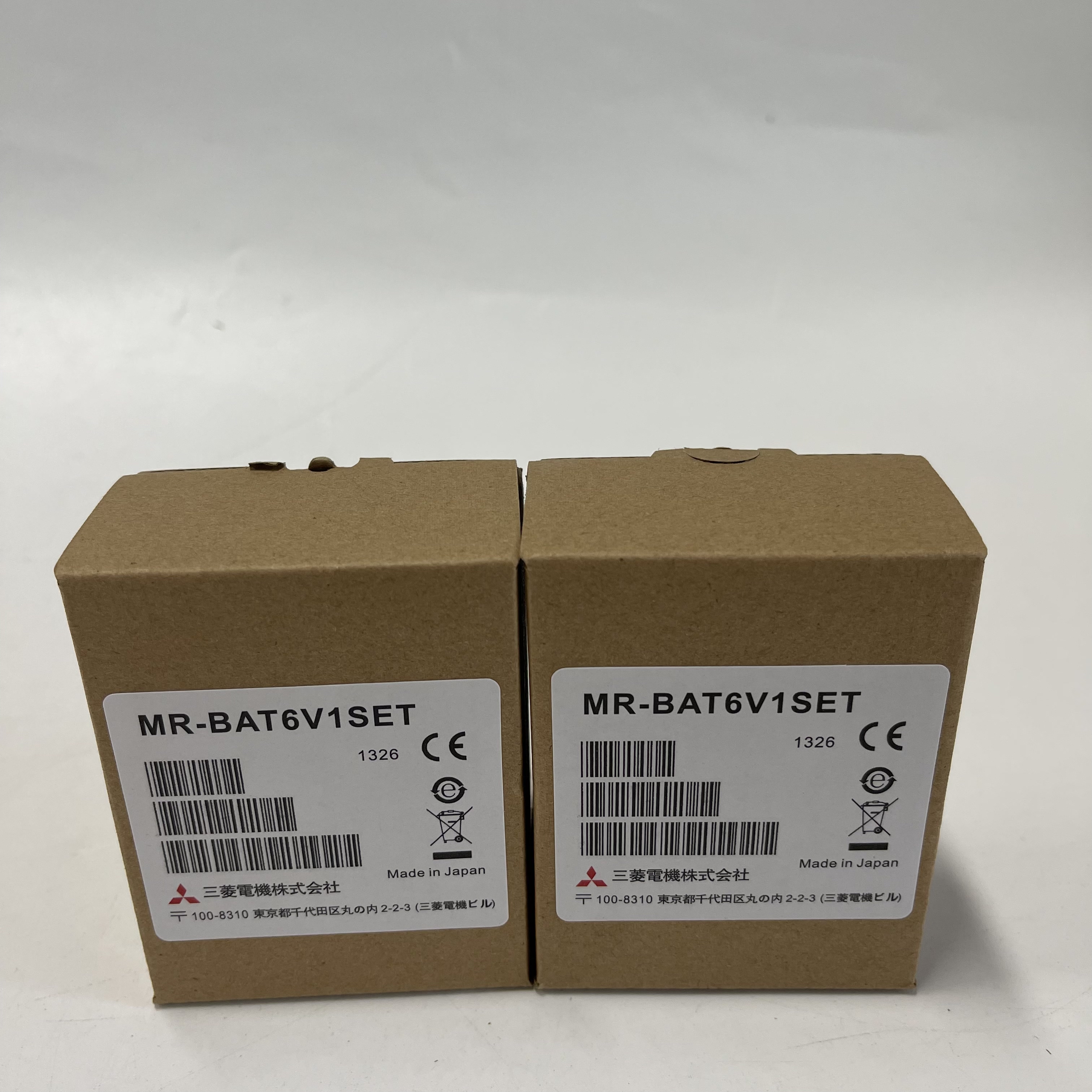 MITSUBISHI Servo Amplifier Backup Battery MR-BAT6V1SET