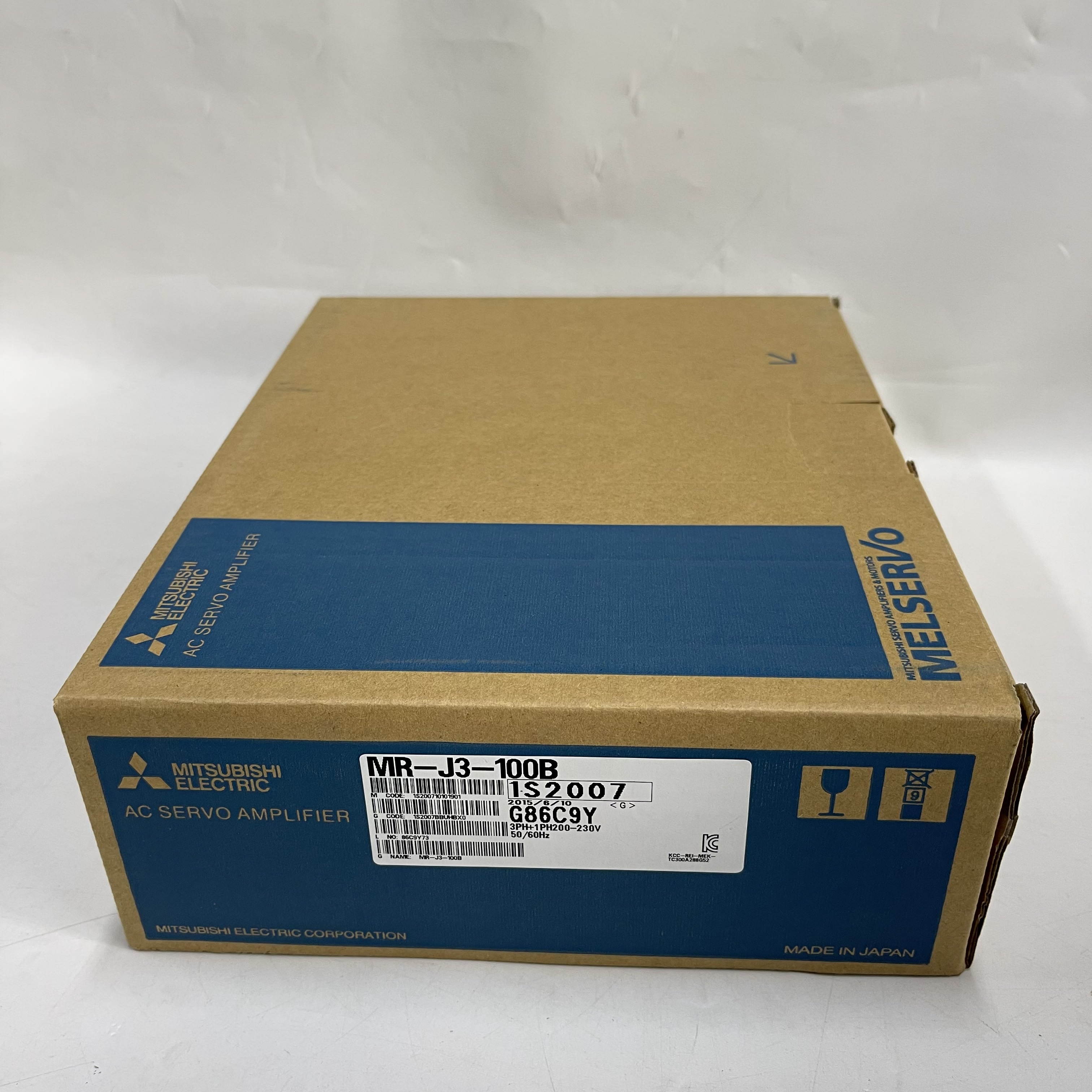 MITSUBISHI AC Servo Amplifier MR-J3-100B