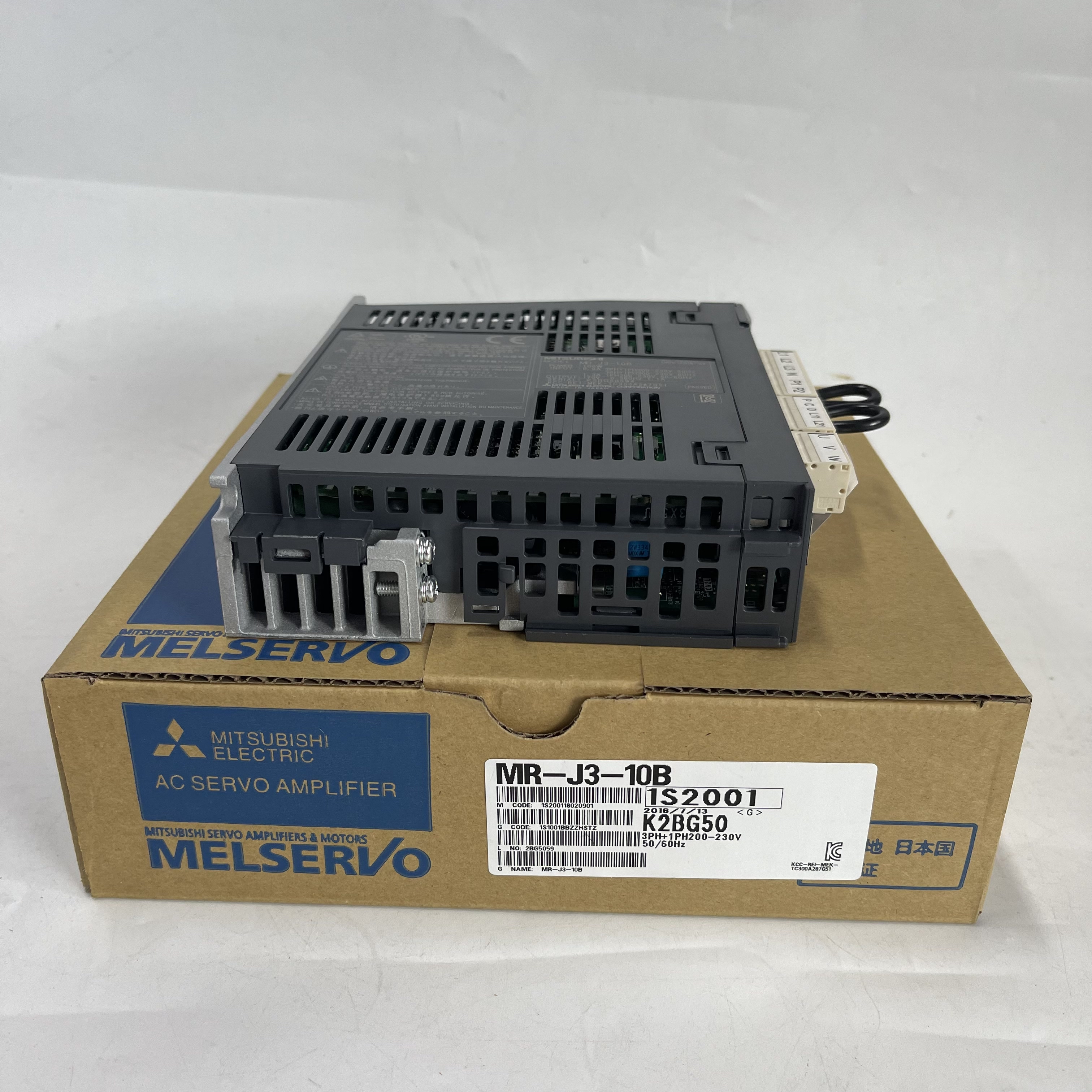 MITSUBISHI AC Servo Amplifier MR-J3-10B