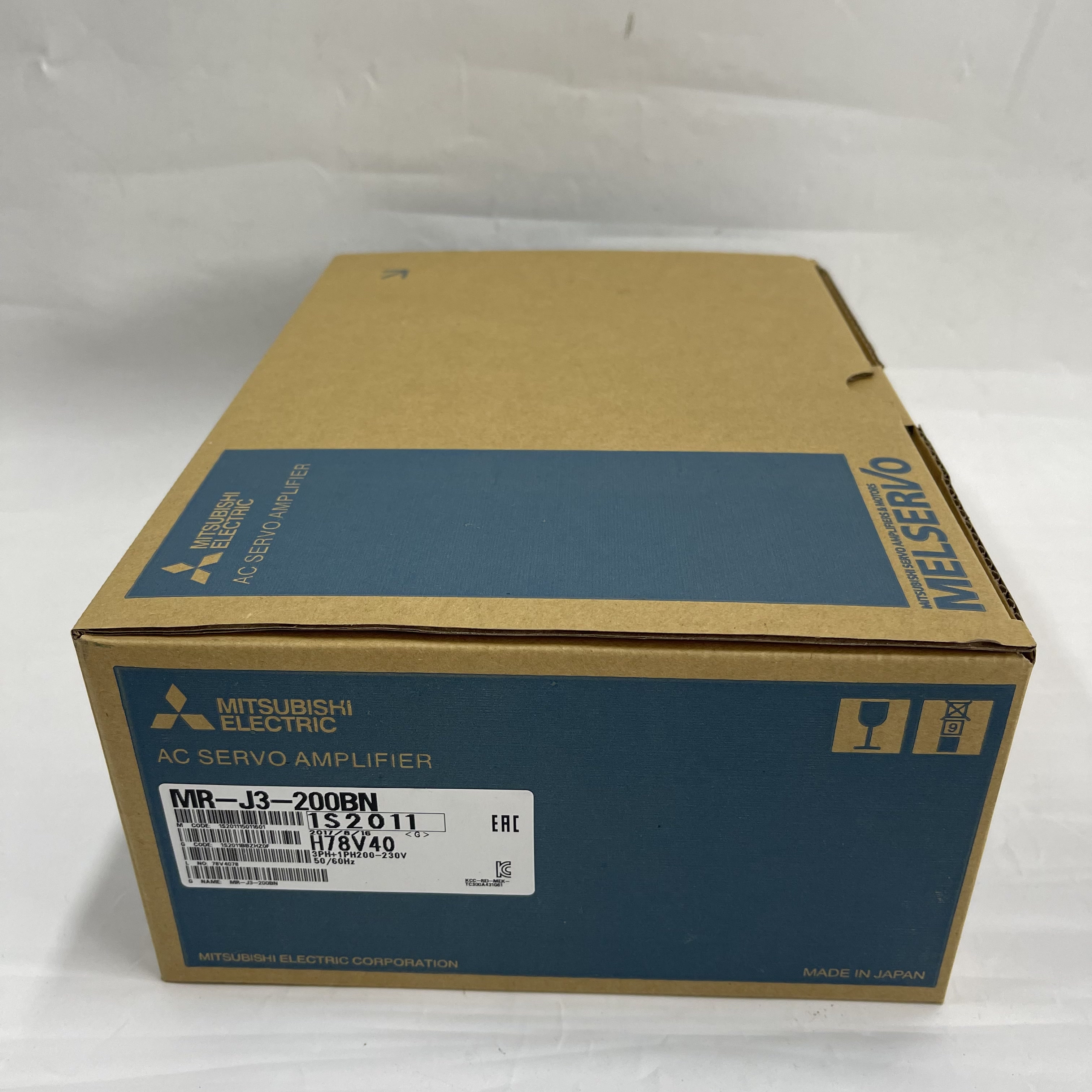MITSUBISHI AC Servo Amplifier MR-J3-200BN