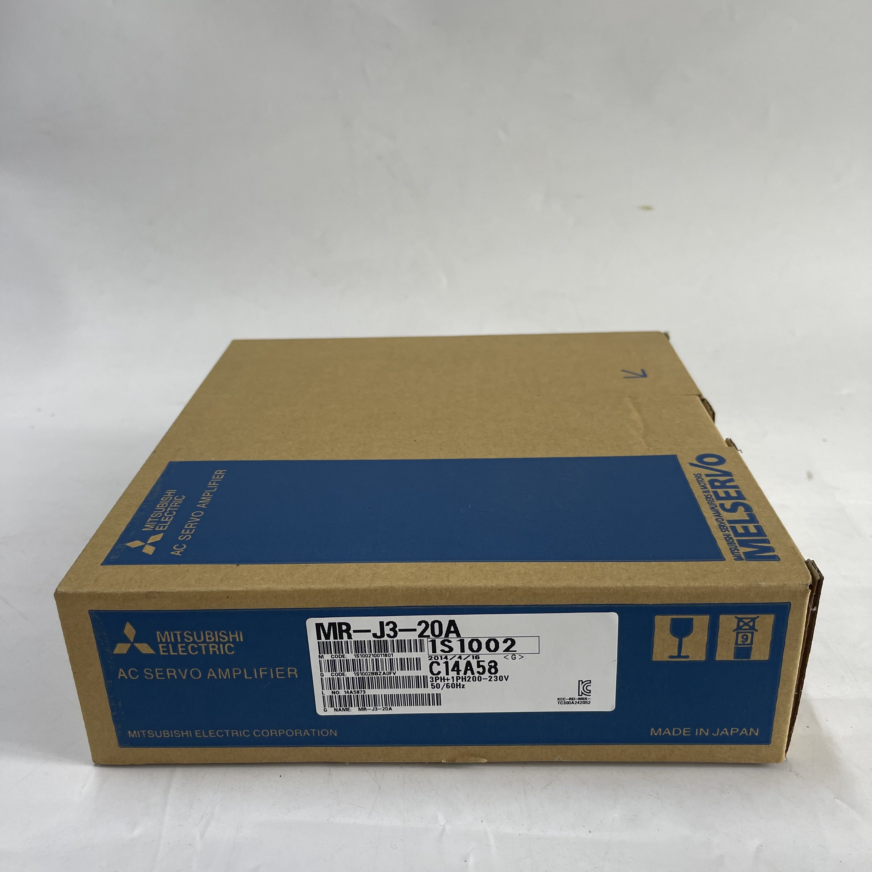 MITSUBISHI AC Servo Amplifier MR-J3-20A