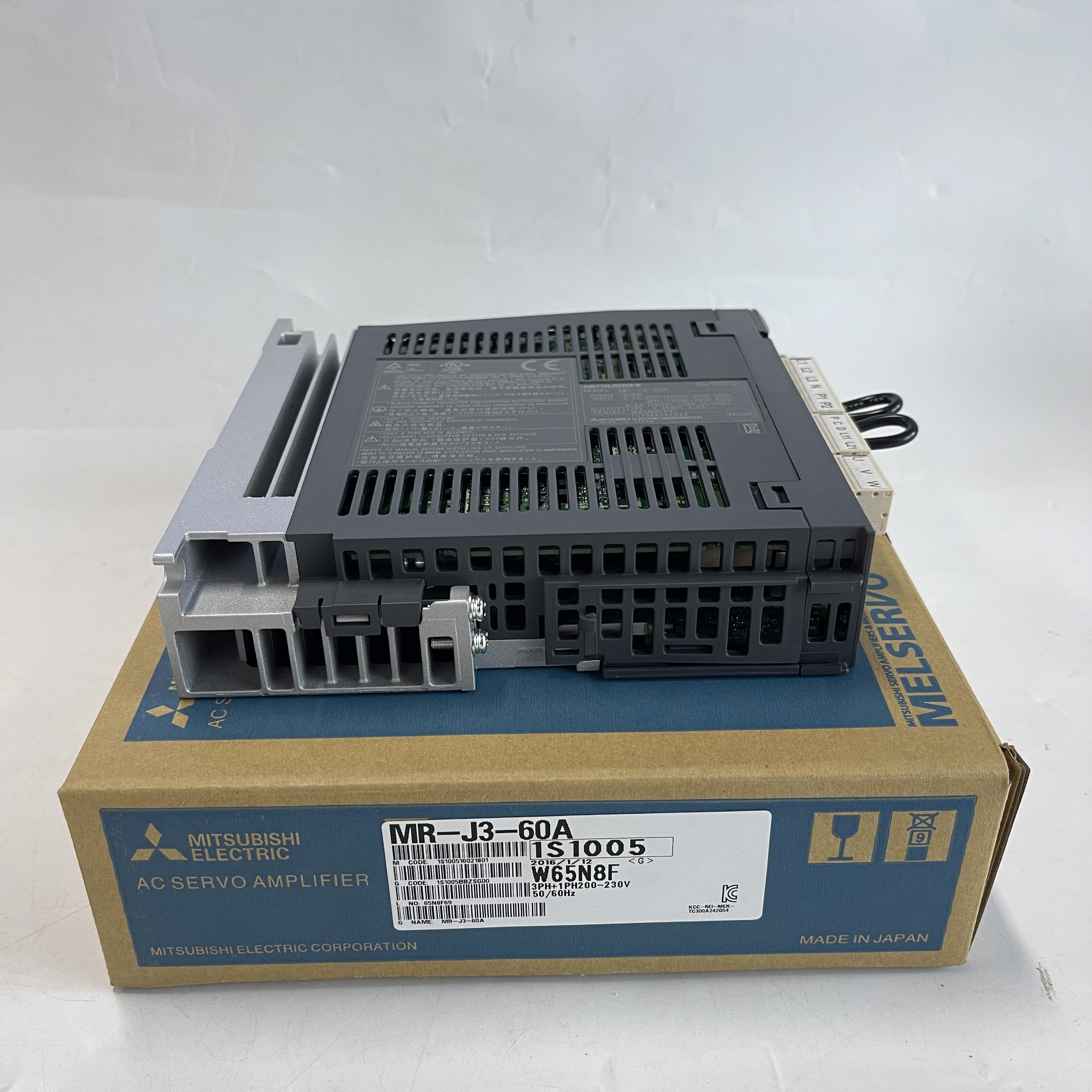 MITSUBISHI AC Servo Amplifier MR-J3-60A