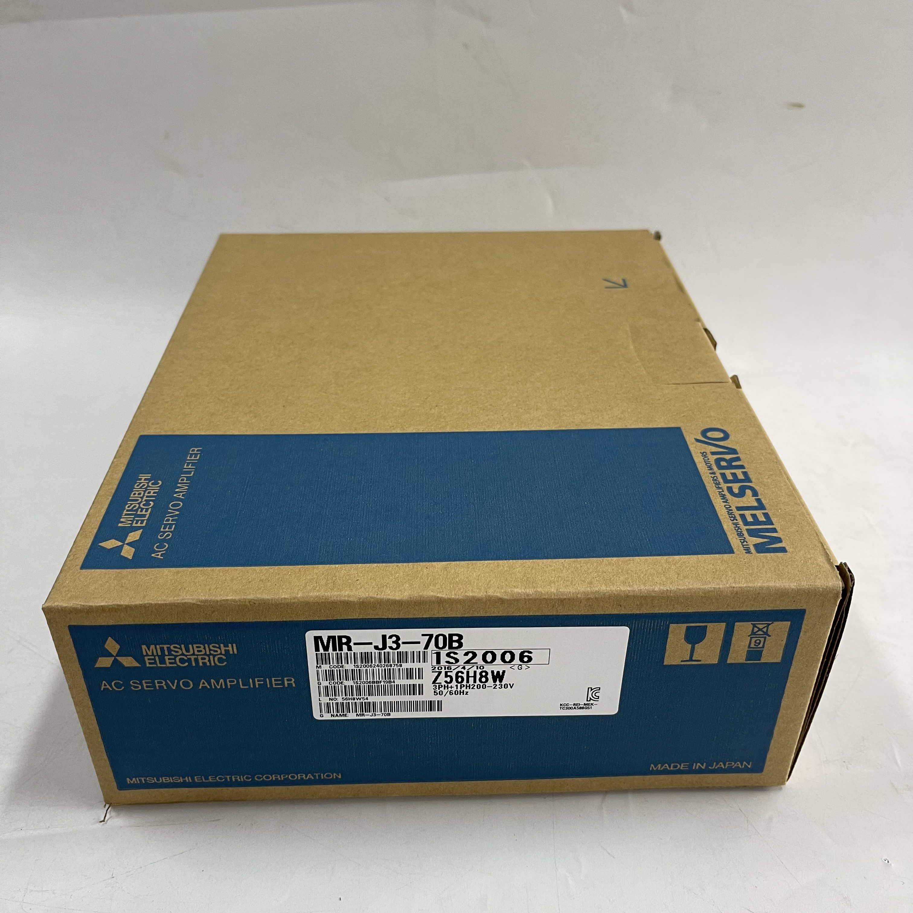 MITSUBISHI AC Servo Amplifier MR-J3-70B