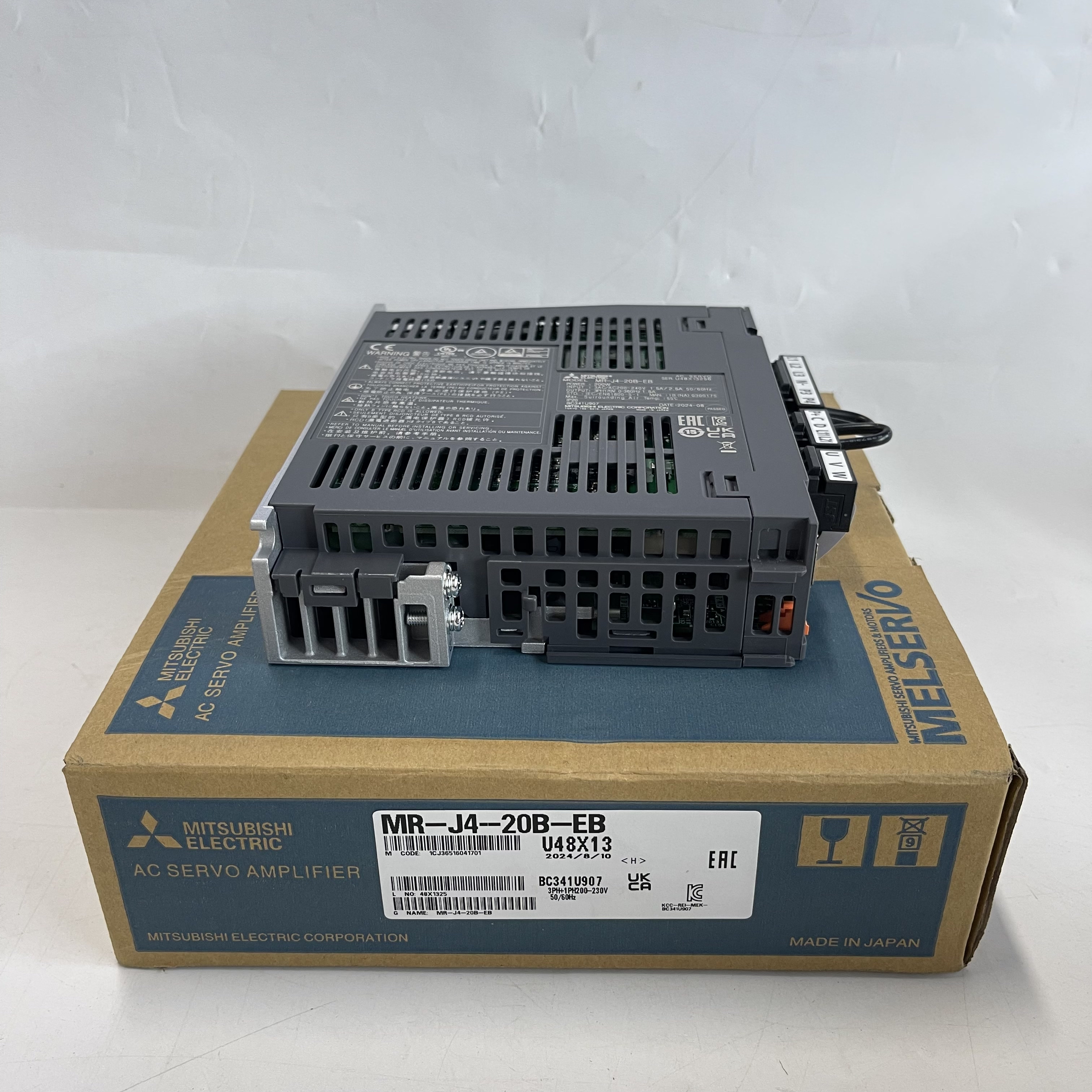 MITSUBISHI AC Servo Amplifier MR-J4-20B-EB
