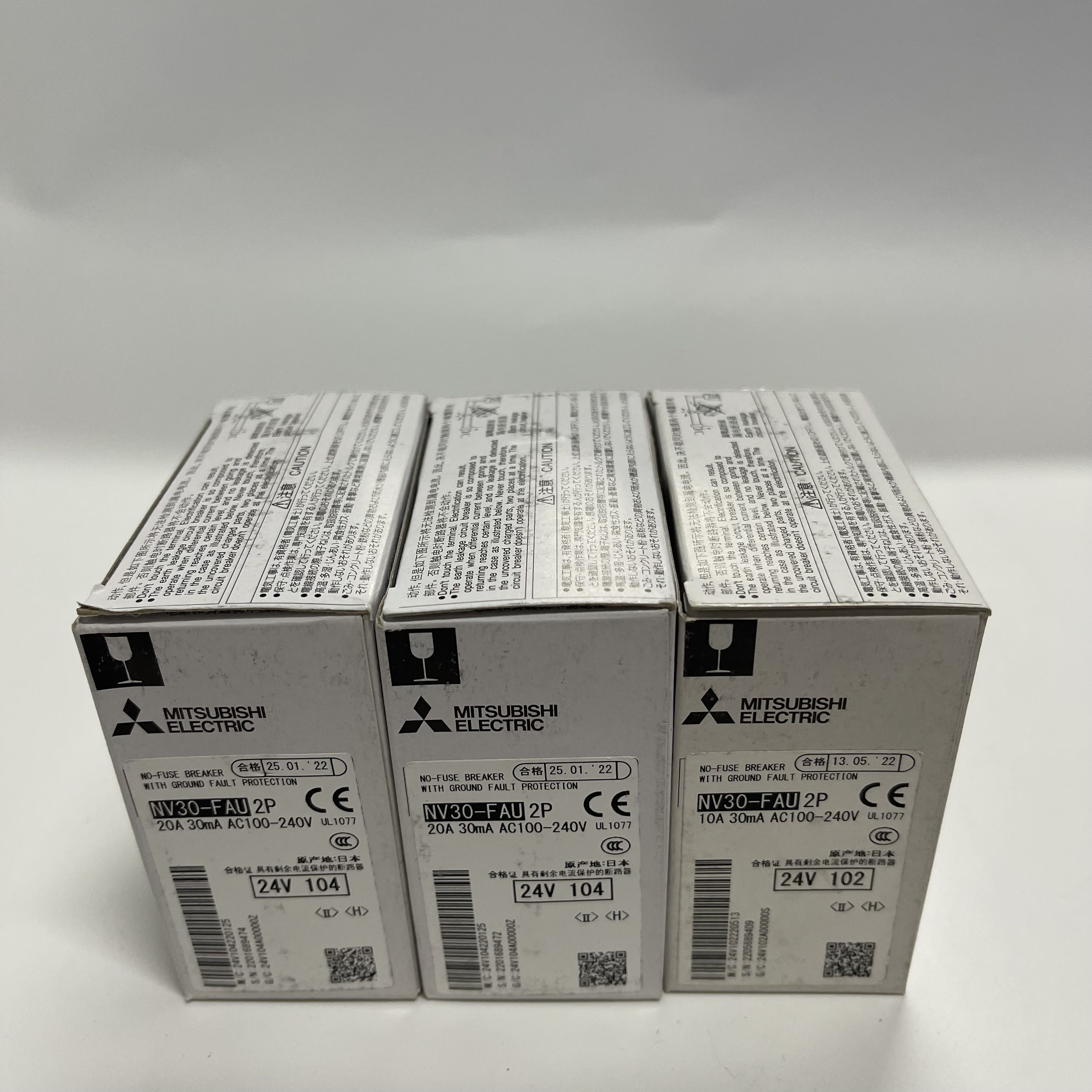 MITSUBISHI No-Fuse Breaker NV30-FAU 2P