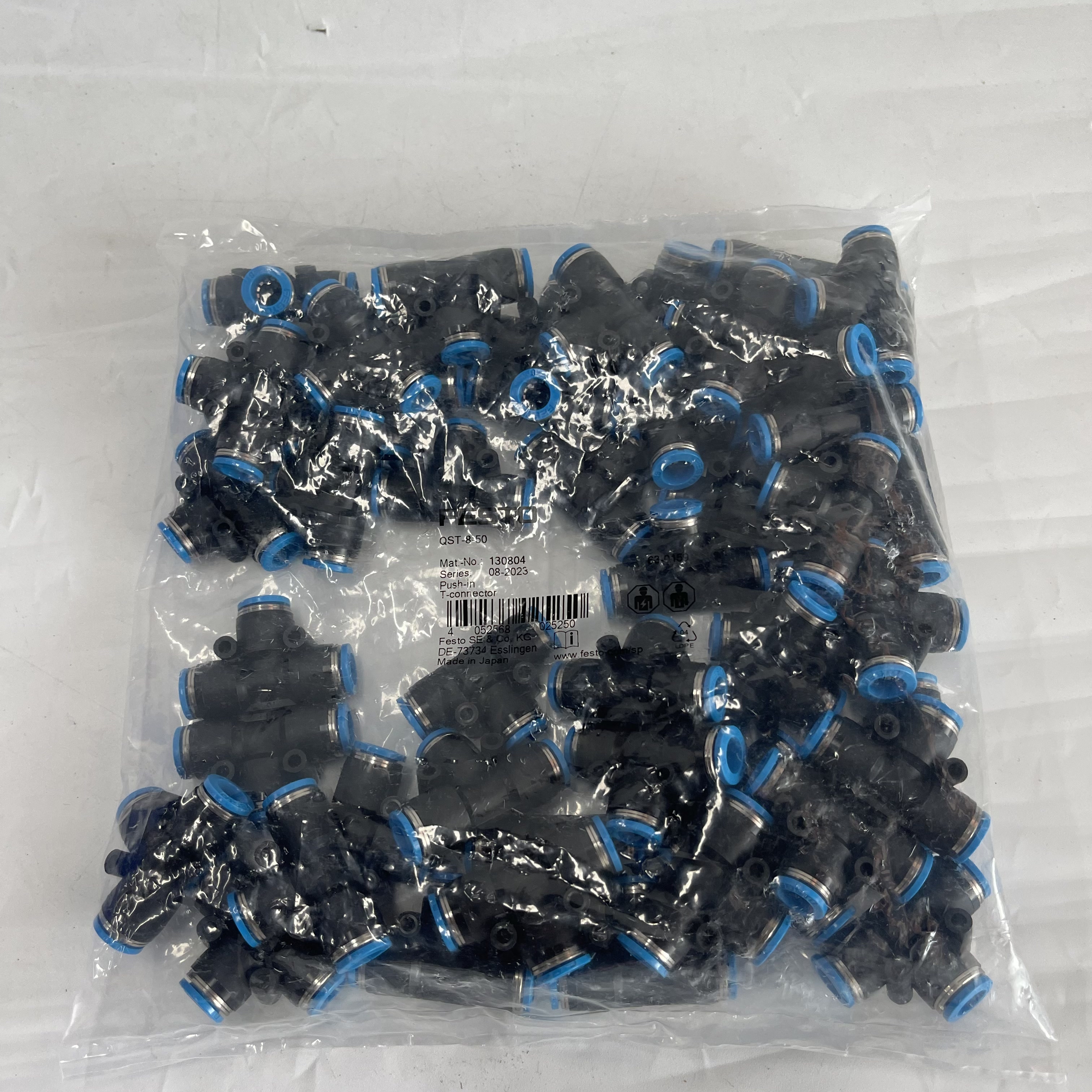 FESTO Pneumatic Tee Connector QST-8-50