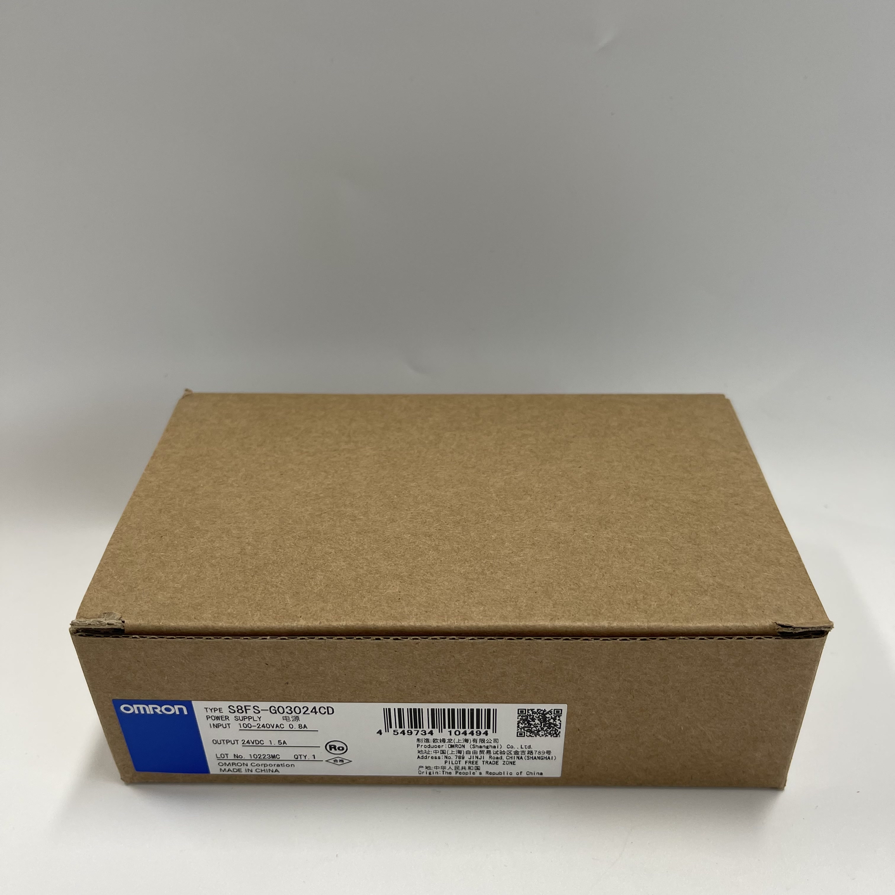 OMRON Switching Power Supply S8FS-G03024CD