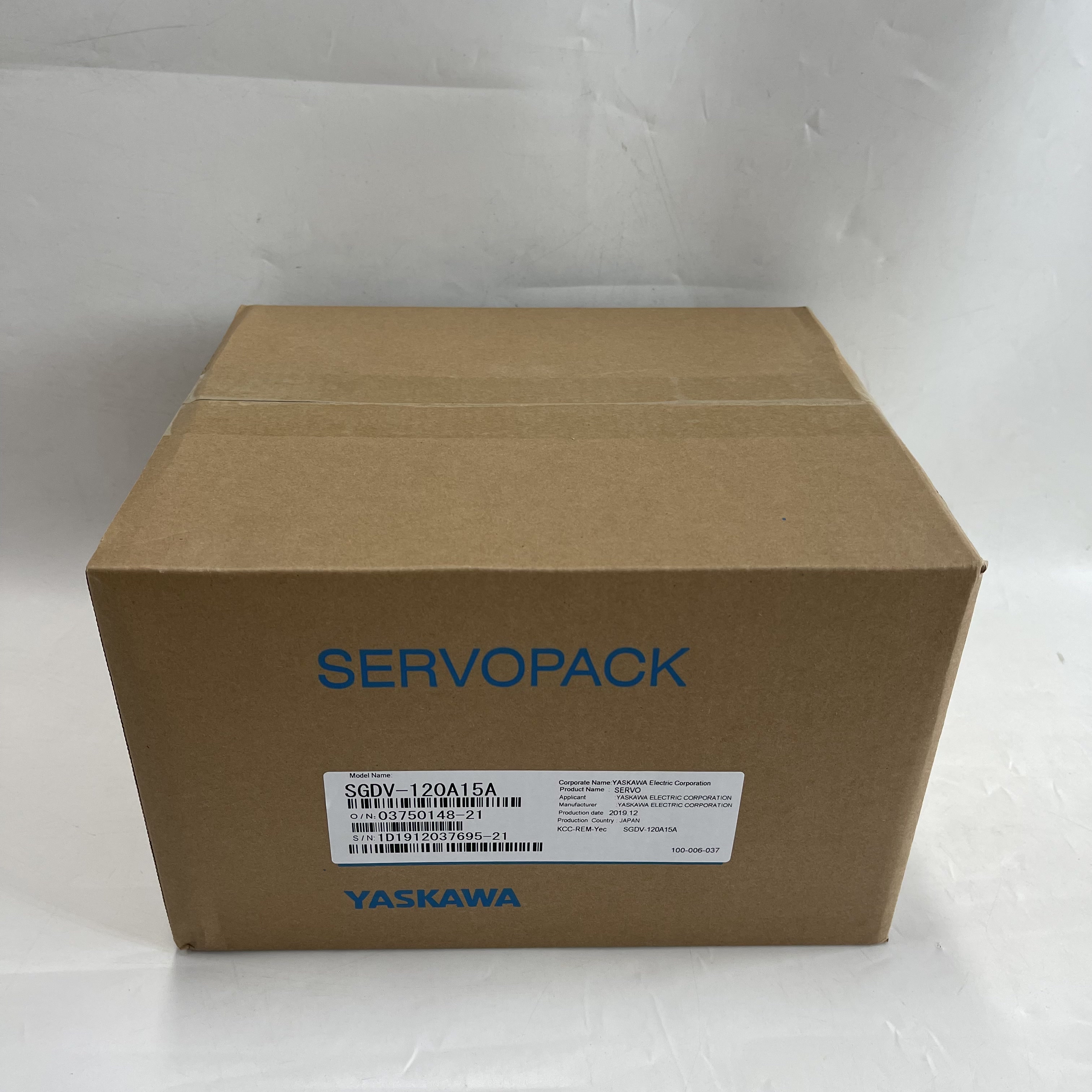 YASKAWA Servopack (Servo Driver) SGDV-120A15A