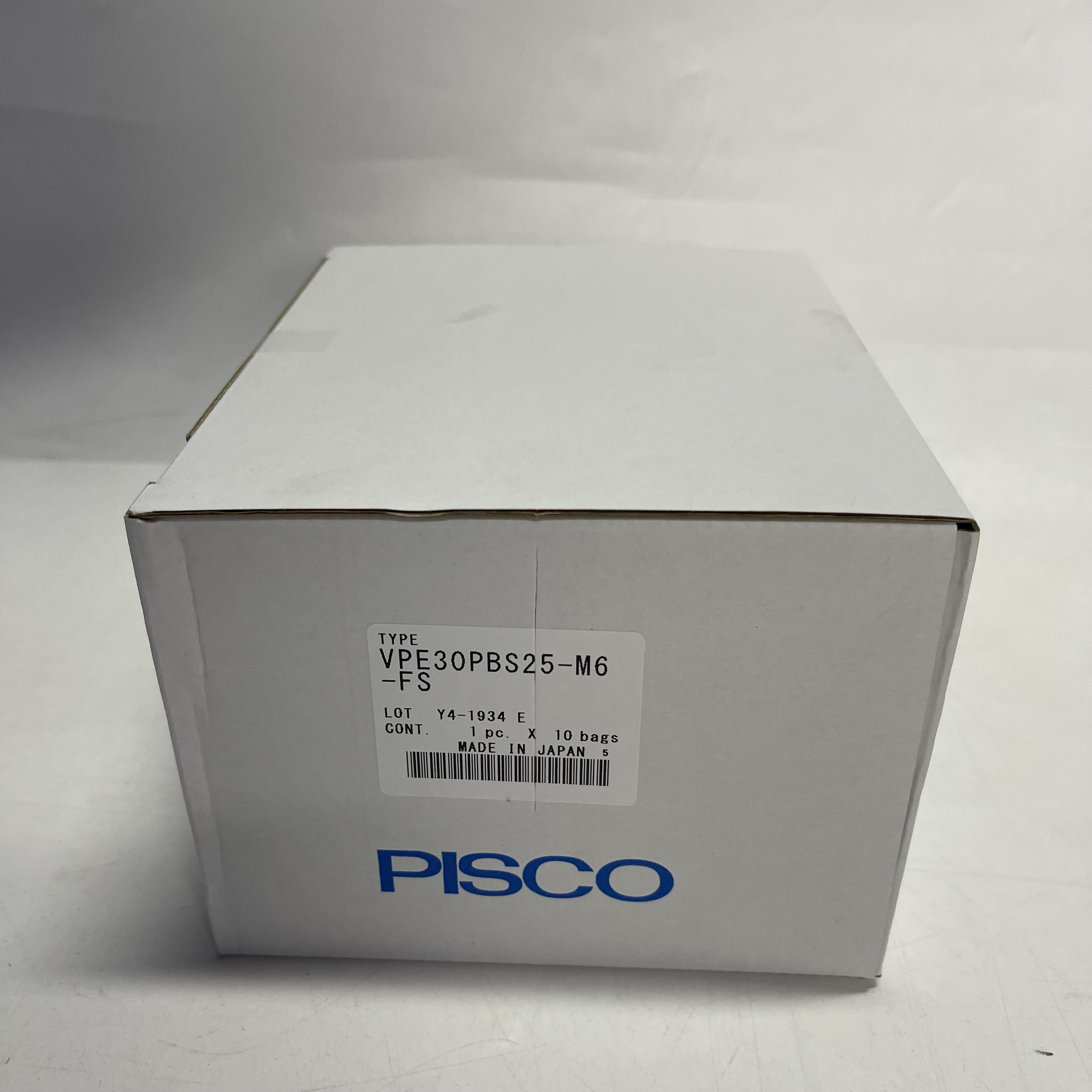 PISCO Pneumatic Ball Valve VPE30PBS25-M6-FS